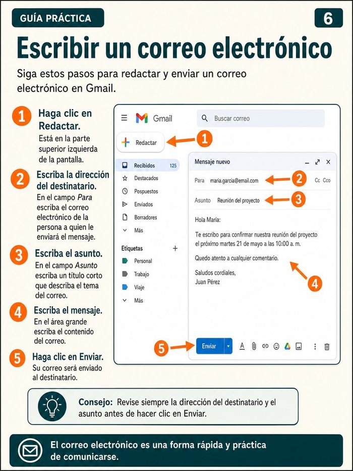 Página: escribir un email